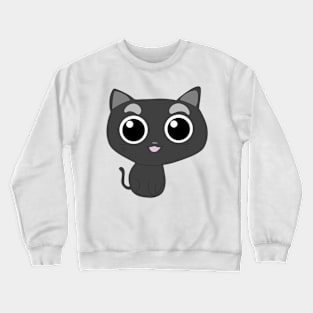 Black Cat Crewneck Sweatshirt